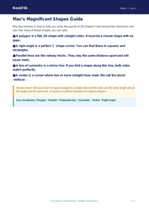 Free Geometry Poster | Year 4 Supported | BookFlik