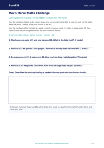 Free Mental Maths Track Sheet | Year 4 Supported | BookFlik