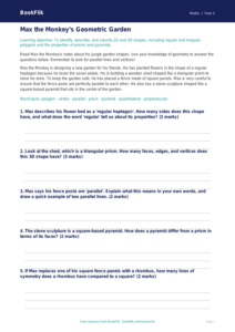 Free Shape Track Sheet | Year 5 Core | BookFlik