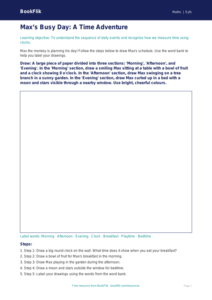 Free Time Drawing Sheet | Eyfs Core | BookFlik