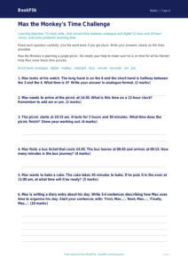 Free Time Assessment | Year 4 Supported | BookFlik