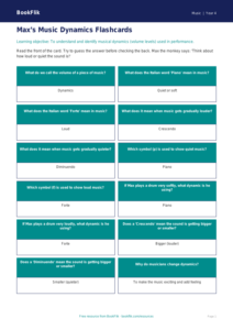 Free Dynamics Flashcards | Year 4 Supported | BookFlik