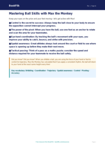 Free Ball Skills Poster | Year 4 Greater Depth | BookFlik