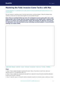 Free Invasion Games Drawing Sheet | Year 4 Greater Depth | BookFlik