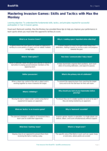 Free Invasion Games Flashcards | Year 4 Greater Depth | BookFlik