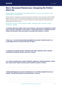 Free Warm Up Activity Sheet | Year 4 Greater Depth | BookFlik