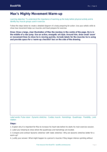Free Warm Up Drawing Sheet | Year 4 Greater Depth | BookFlik