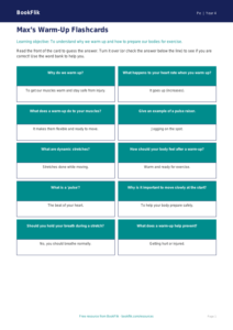 Free Warm Up Flashcards | Year 4 Supported | BookFlik