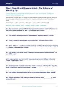 Free Year 5 Warm Up Quiz | Core Skills Worksheet | BookFlik