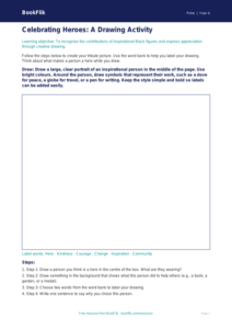 Free Black History Month Drawing Sheet | Year 4 Supported | BookFlik