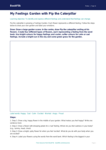Free Feelings Drawing Sheet | Year 4 Supported | BookFlik