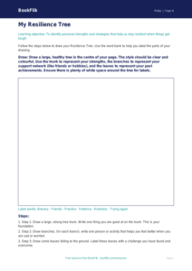 Free Resilience Drawing Sheet | Year 4 Supported | BookFlik