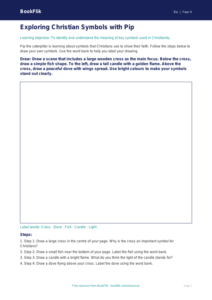 Free Christianity Drawing Sheet | Year 4 Supported | BookFlik