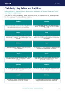 Free Christianity Flashcards | Year 4 Greater Depth | BookFlik