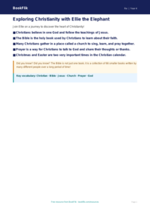 Free Christianity Poster | Year 4 Supported | BookFlik