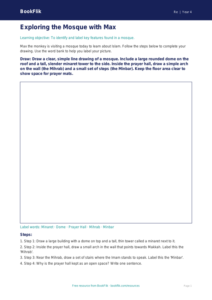 Free Islam Drawing Sheet | Year 4 Supported | BookFlik