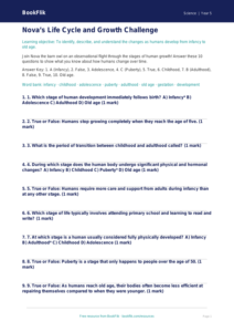 Free Animals Including Humans Quiz | Year 5 Core | BookFlik
