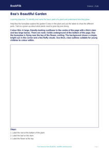 Free Plants Colouring Page | EYFS Core | BookFlik
