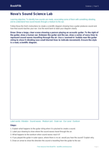 Free Sound Drawing Sheet | Year 5 Core | BookFlik