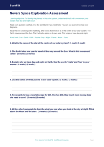 Free Space Assessment | Year 4 Supported | BookFlik