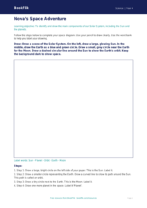 Free Space Drawing Sheet | Year 4 Supported | BookFlik