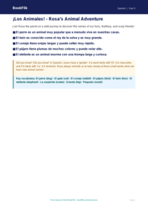Free Animals Poster | Year 5 Core | BookFlik