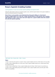 Free Greetings Drawing Sheet | Year 4 Supported | BookFlik