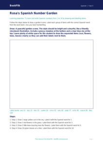 Free Numbers Drawing Sheet | Year 4 Supported | BookFlik