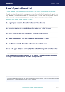 Free Numbers Activity Sheet | Year 5 Core | BookFlik