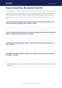 Free Year 4 Educational Worksheet | Printable PDF | BookFlik