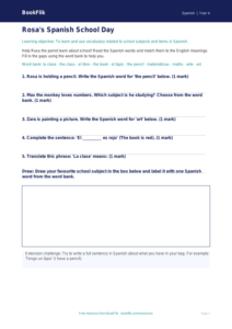 Free Year 4 Educational Worksheet | Printable PDF | BookFlik