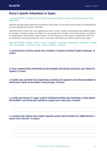 Free Sports Track Sheet | Year 4 Greater Depth | BookFlik