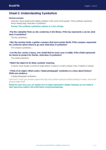 Free English Track Level F Sheet 2 | Year 5 | BookFlik