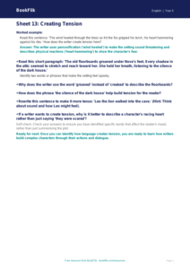 Free English Track Level F Sheet 13 | Year 5 | BookFlik