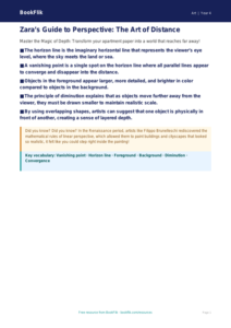 Free Perspective Poster | Grade 3 | Art | BookFlik