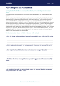 Free Conjunctions Comprehension | Grade 2 | ELA | BookFlik