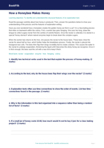 Free Explanation Texts Track Sheet | Grade 4 | ELA | BookFlik