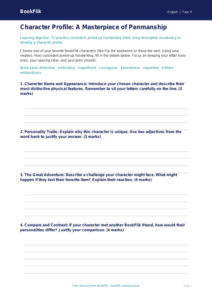Free Handwriting Template | Grade 3 | ELA | BookFlik