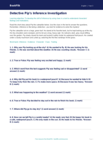Free Inference Quiz | Grade 2 | ELA | BookFlik