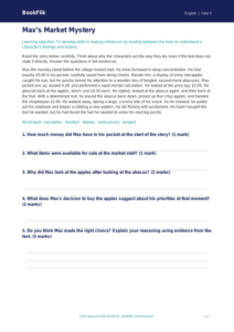 Free Inference Comprehension | Grade 4 | ELA | BookFlik