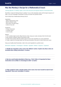 Free Instructions Track Sheet | Grade 3 | ELA | BookFlik