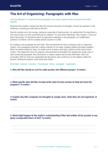 Free Paragraphs Comprehension | Grade 3 | ELA | BookFlik
