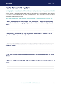 Free Reading Comprehension Activity Sheet | Grade 2 | ELA | BookFlik