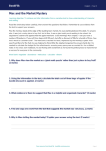 Free Reading Comprehension Track Sheet | Grade 4 | ELA | BookFlik