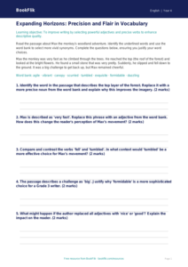 Free Vocabulary Track Sheet | Grade 3 | ELA | BookFlik