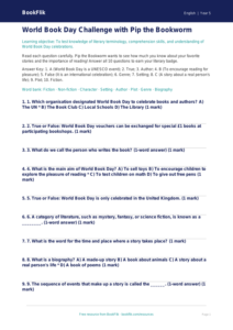 World Book Day Quiz for Grade 4 | ELA Practice | BookFlik