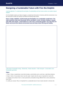 Free Sustainability Drawing Sheet | Grade 3 | Geography | BookFlik