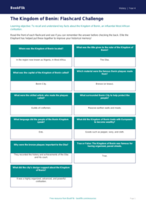 History benin kingdom flashcards grade 3 core