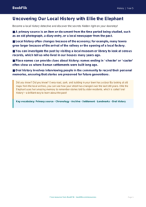 Free Local History Poster | Grade 4 | History | BookFlik