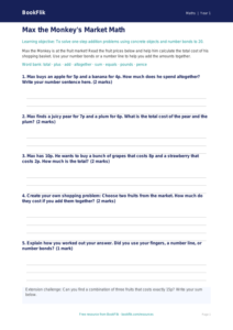 Free Addition Template | Kindergarten | Math | BookFlik